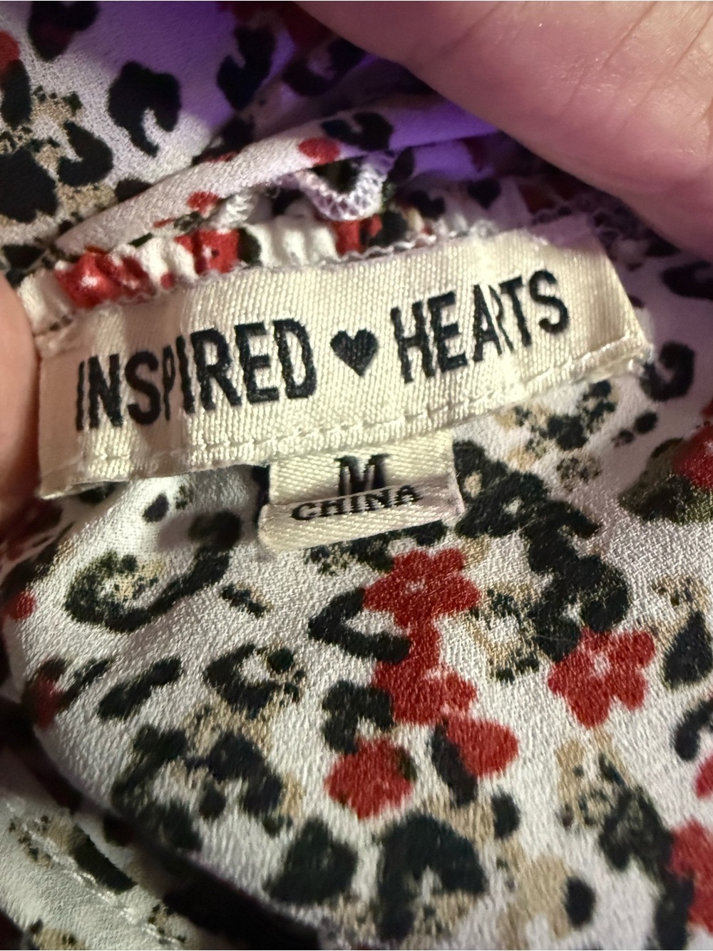Inspired Hearts Floral Tiered Ruffle Sundress Camo Medium - Picture 3 of 7